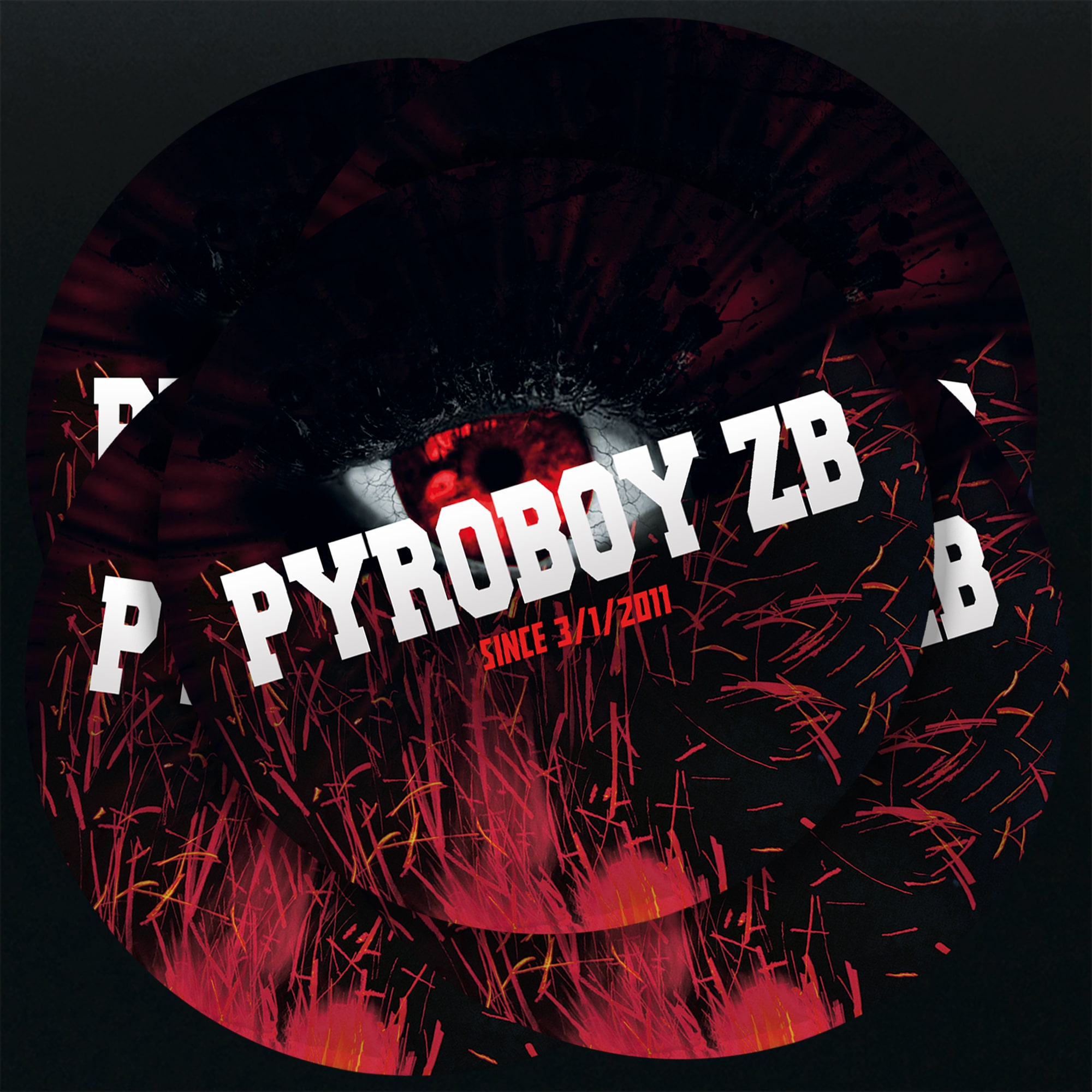 Pyroboyzb 5pcs. - Plastic Stickers