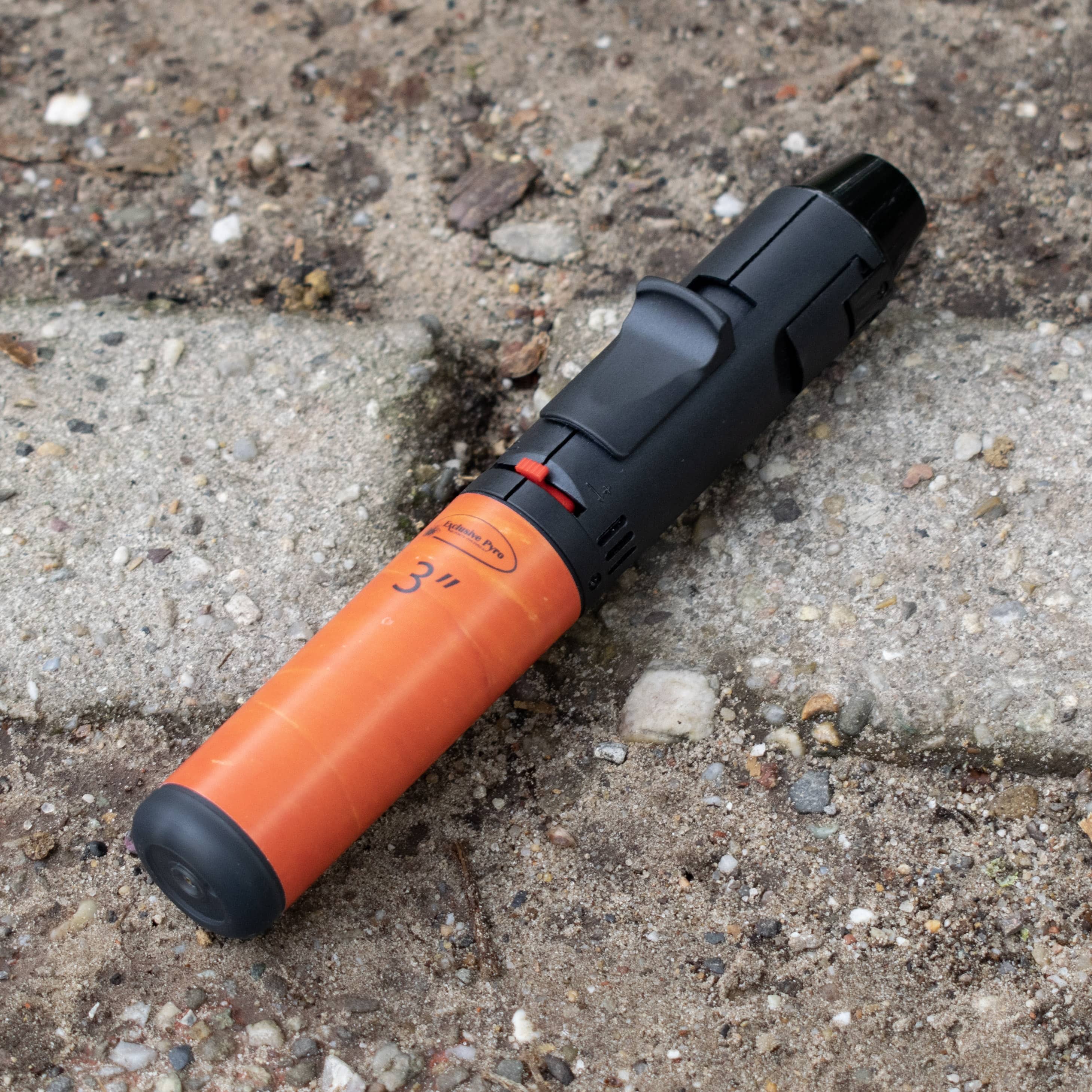 3" Orange Mortar - Pyro Torch