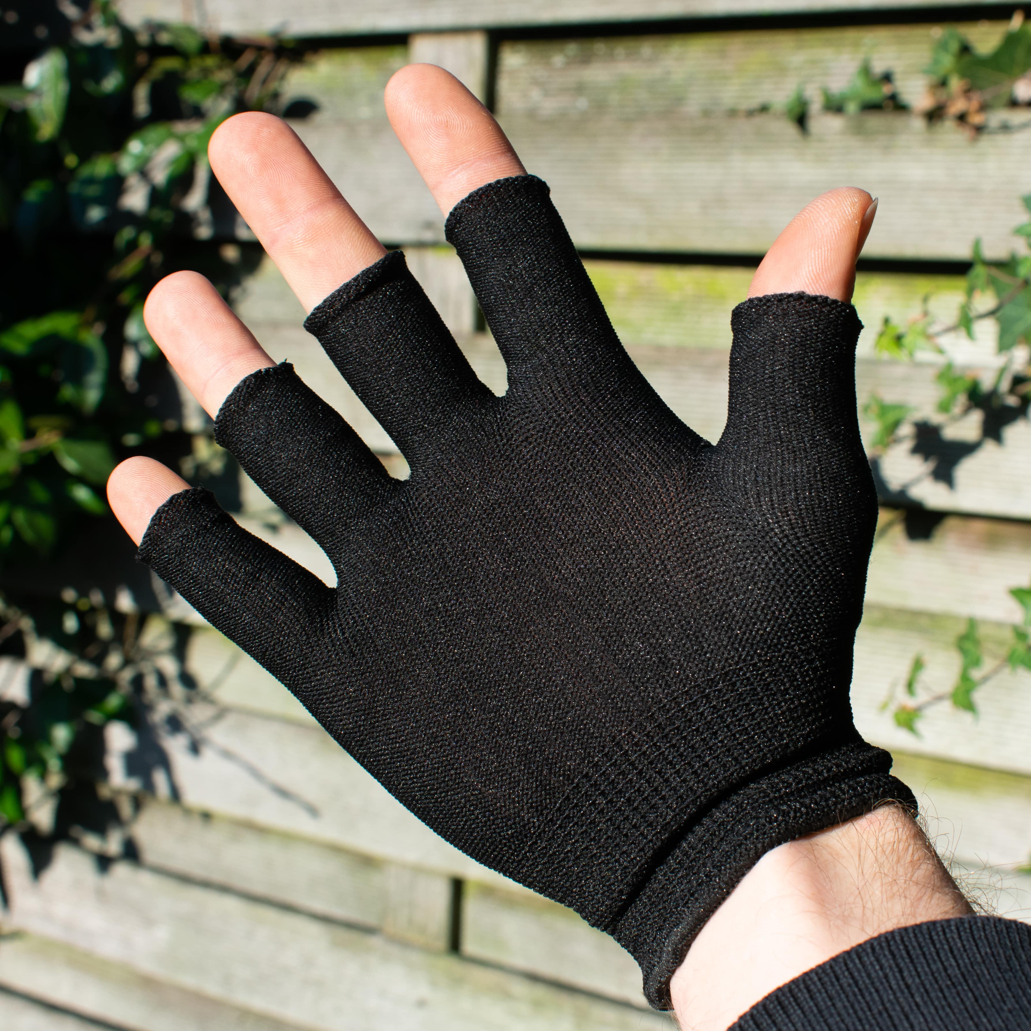 Fingerless black - Gloves