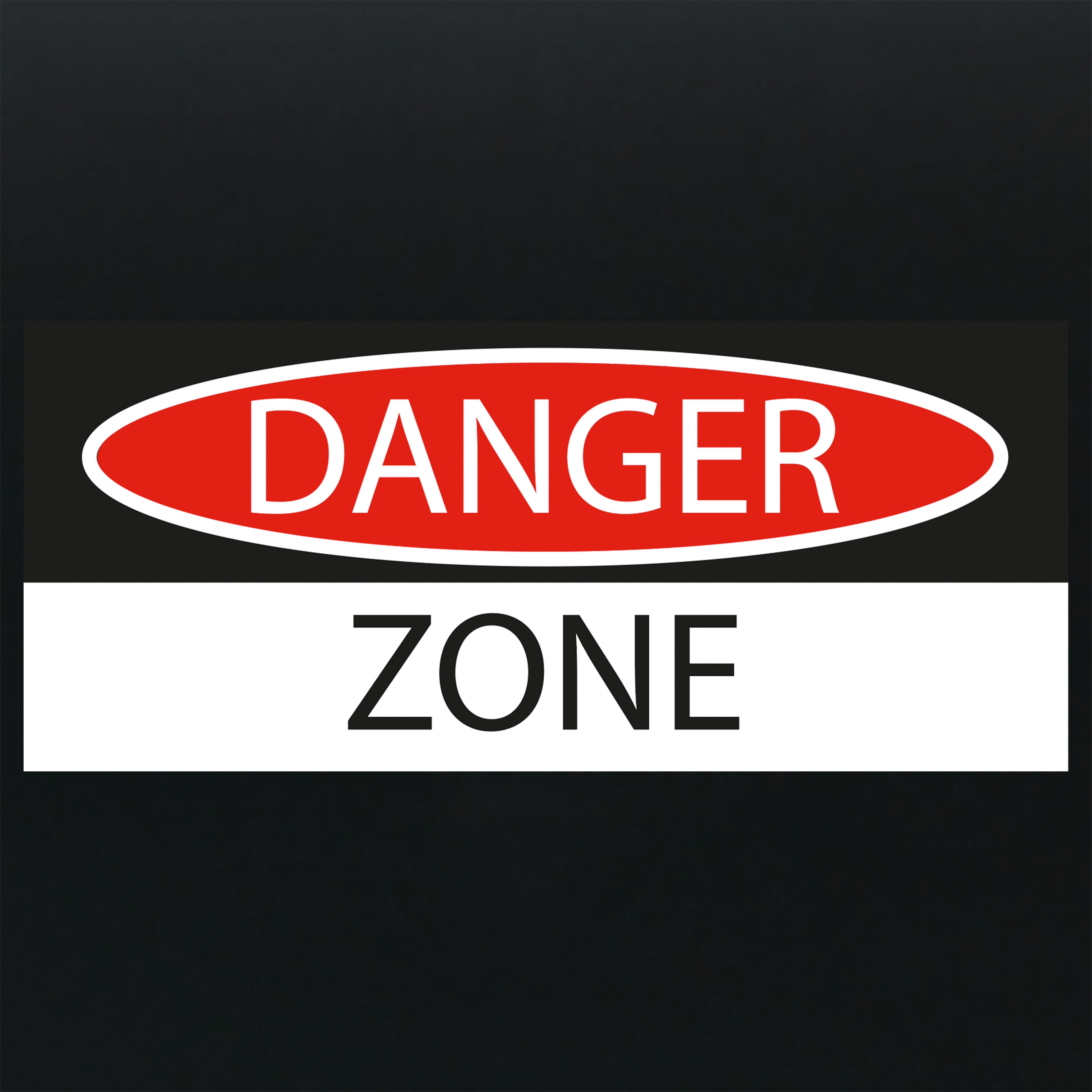 Danger Zone NEW - Sign
