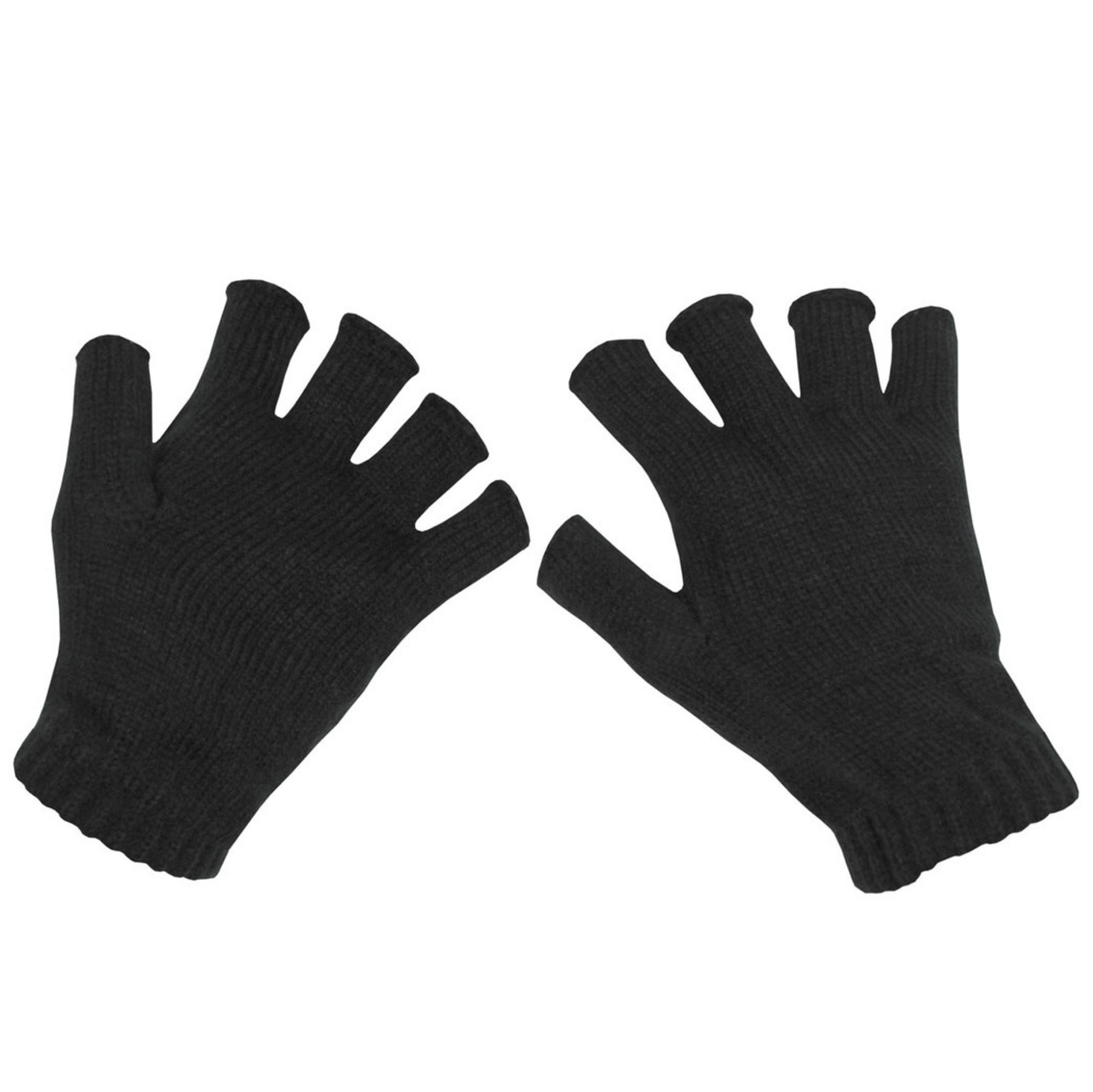 Fingerless Gloves Black 