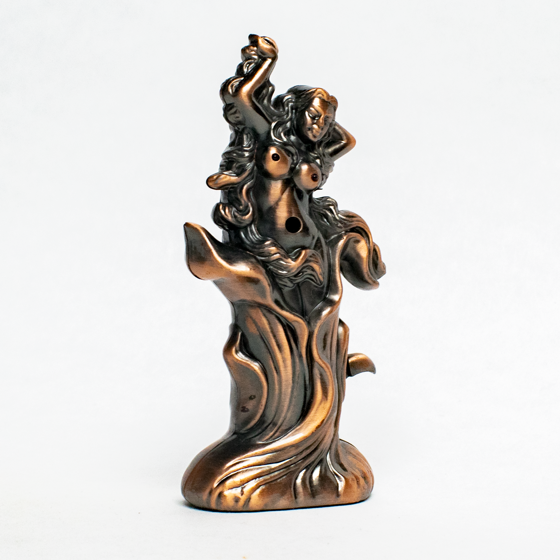 Bronze Mermaid - Retro Lighter