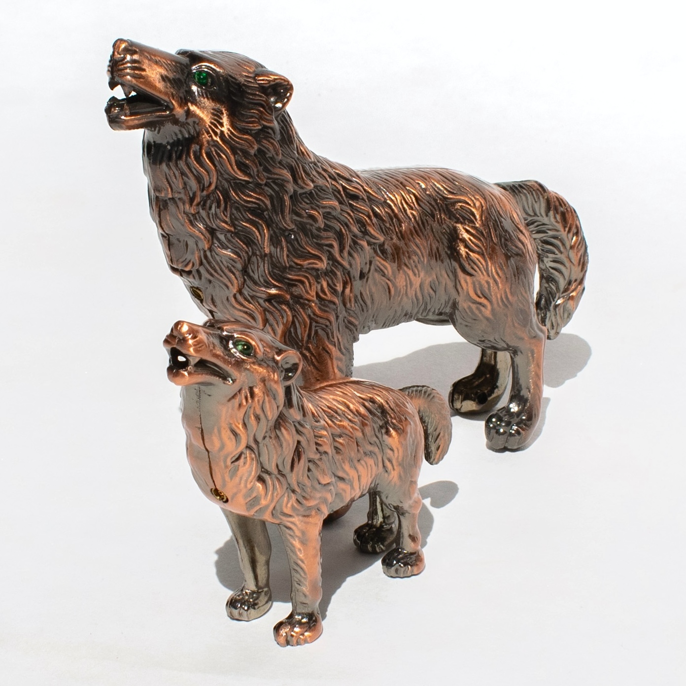 Bronze Wolf - Retro Lighter