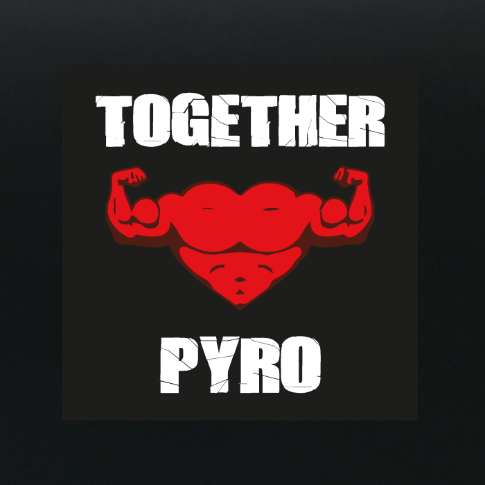 Together Pyro Sticker
