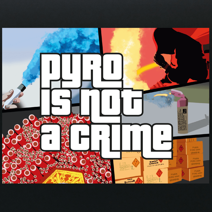 No Crime Artwork Laptop Sticker